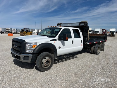 2015 Ford F-450 XL 4x2 Crew Cab Tipper Truck