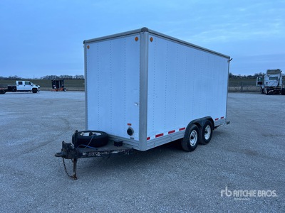 1990 15 ft S/A Kastenanhänger