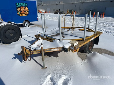 1989 Brooks Brothers 3000 lb 0 ft 84 in x 84 in S/A Pipe Handling Trailer