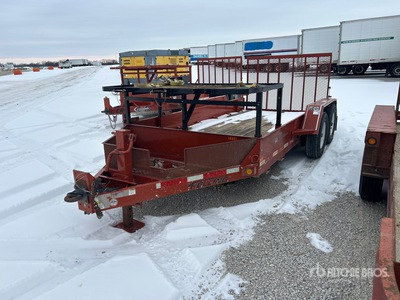 2018 Felling 14 ft T/A Equipment Trailer
