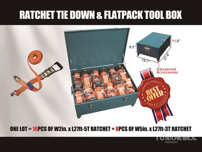 Quantity of (24) 2026 suhivelee R24 Ratchet Straps Varios, tienda, almacen, consumidor (Unused)