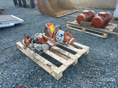 Quantity of (2) Stihl Ts350 Cut-Off Saw