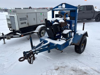 2017 Thompson 6HTDDST3D201 Trailer-Mounted Water Pump