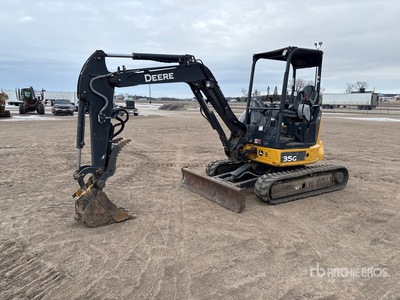2019 John Deere 35G Minigraafmachine
