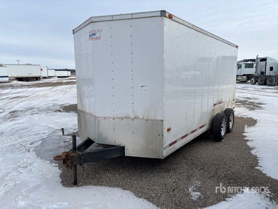 2008 American Hauler 12 ft T/A Kastenanhänger