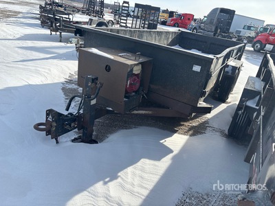 2018 Midsota Manufacturing 16 ft T/A Tipping Utility Trailer