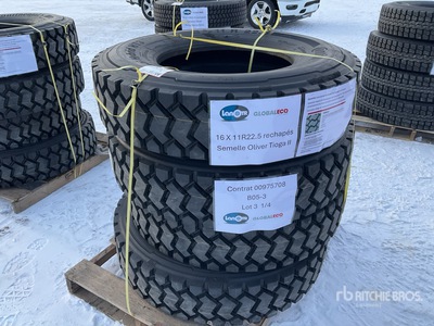 Quantity of (16) Oliver Tioga II 11R22.5 Neumáticos