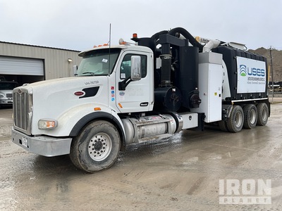 2015 Super Products MDL2011 on 2015 Peterbilt 567 8x6 ハイドロバキュームトラック