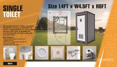 2026 suhivelee NT-S Portable Toilet (Unused)