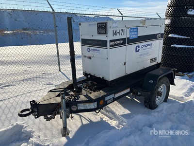 2014 Multiquip DCA-15SPXU4F 14 kW Mobile Generator Set