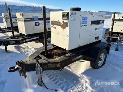 2014 Multiquip DCA-15SPUX4 14 kW Mobile Generator Set
