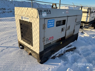 2018 Wacker Neuson G-25 19.5 kW Skid-Mounted Generator Set