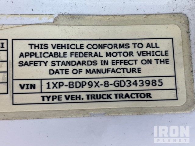 CAMIóN 2016 PETERBILT