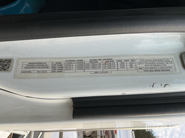 CAMIóN 2017 PETERBILT