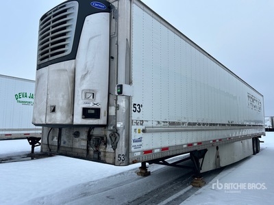 2016 CIMC 1RBR5305 53 ft x 102 in T/A Rimorchio frigorifero