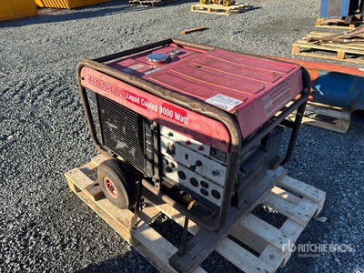 Honda 9 kW Liquid Cooled Generador