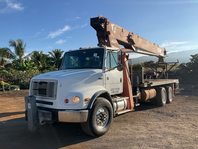 2005 Terex BT4700 47000 ton Straight Boom on 2003 Freightliner FL112 6x4 Boom Truck