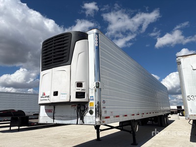 2016 Utility 53 ft x 102 in T/A Refrigerated Trailer