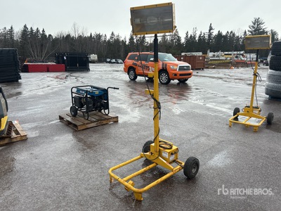 2017 Bulldog BD1000MH Electric Pedestal Light Tower