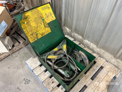 Greenlee Hydraulic Pipe Bending Machine