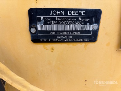 2013 John Deere 210K 4x4 Landscape Loader