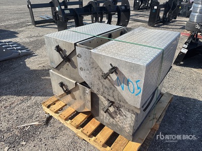 Quantity of (4) Battery Boxes