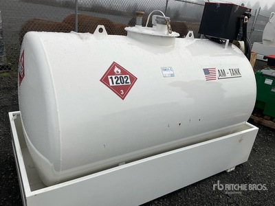 2025 AM Tank AM-TANK500 555 gal Skid Mounted Steel Kraftstofftank (Unused)