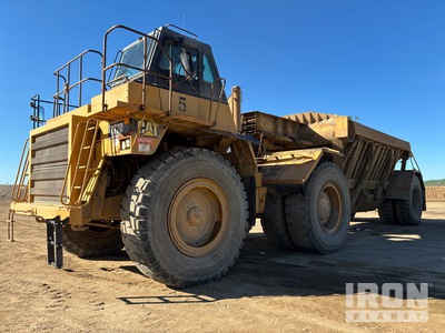 1996 Cat 777D Haul Truck w/ Belly Dump Trailer
