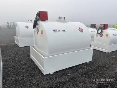 2025 AM Tank AM-TANK1000 1000 gal Skid Mounted Steel Kraftstofftank (Unused)
