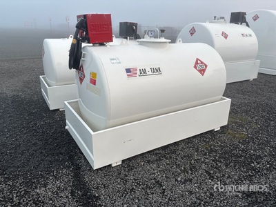 2025 AM Tank AM-TANK500 490 gal Skid Mounted Steel Kraftstofftank (Unused)