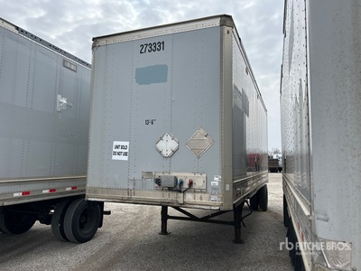 2014 Great Dane 28 ft x 102 in S/A Remolque de furgoneta