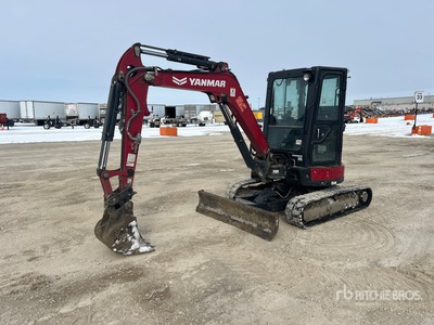 2021 Yanmar ViO35-6A Mini Excavator