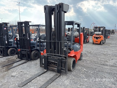 2002 Toyota 7FGCU35-BCS Cushion Tire Gabelstapler