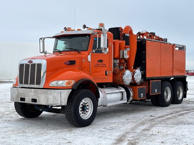 2017 Foremost on 2018 Peterbilt 348 6x4 Vacuum Excavator Truck