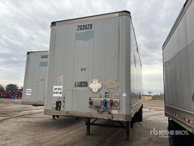 2015 Stoughton DVW-285S-C-WDG 28 ft x 96 in S/A Przyczepa furgon