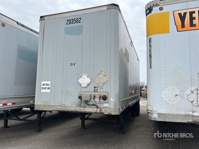 2015 Stoughton DVW-285S-C-WDG 28 ft x 102 in S/A Remolque de furgoneta