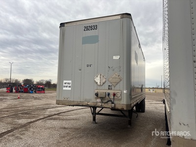 2014 Stoughton DVW-285S-C-WDG 28 ft x 96 in S/A Geschlossene Anhänger