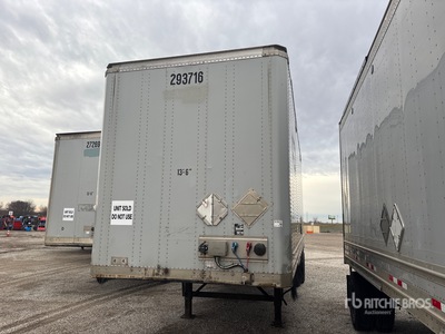 2015 Stoughton DVW-285S-C-WDG 28 ft S/A Przyczepa furgon