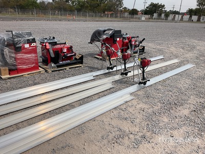 2025 OKG HP-LM6000 Lote de Reglas para Concreto (Sin Usar) / Betonnen dekvloer (Unused)