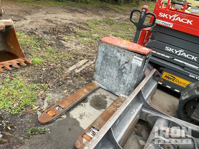 2022 Toyota 2TWB40 4000 lb Electric Pallet Jack (Inoperable)