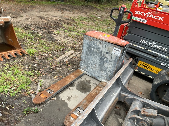 2022 Toyota 2TWB40 4000 lb Electric Pallet Jack (Inoperable)