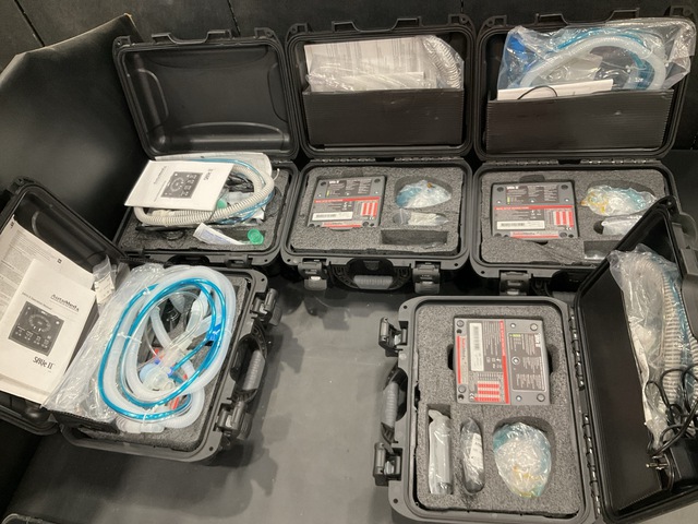 (5) AutoMedx SAVe II Simplified Automated Ventilators