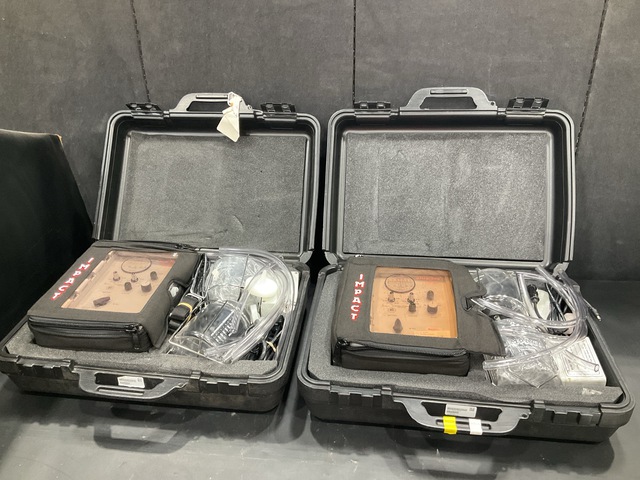 (2) Impact Ultra-Light 326/326M Portable Aspirators