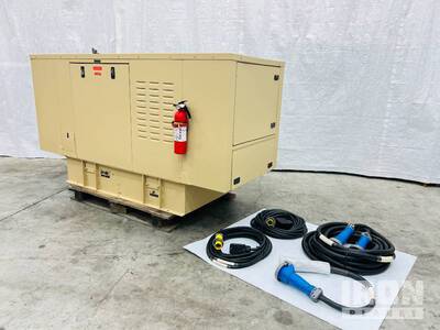 2012 25KW Diesel Generator w/ Power Distribution Cords