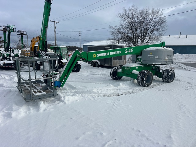 2016 Genie S-45 4WD Diesel Telescopic Boom Lift