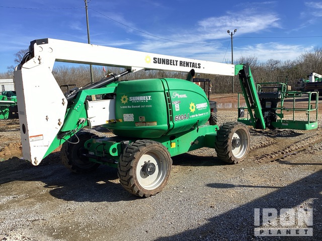 ELEVADOR ARTICULADO 2017 JLG 4WD 600AJ