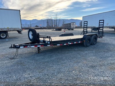 2018 PJ Trailers 71204 20 ft T/A Remolque Portamaquinaria