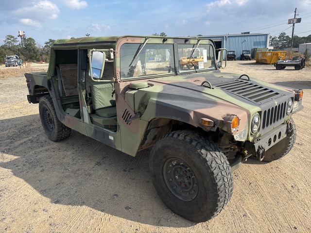 1987 AM General M1097R1 HMMWV 4 Door Soft Top w/Truck Body