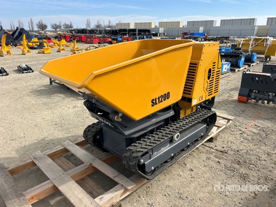 2026 SDLOOL SL-X1200J Stand-On Swivel Mini Concrete Buggy (Unused)