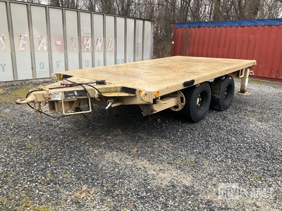 Utility Tool & Body XM1061E1 Flatbed Trailer